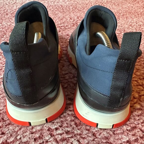 Hermès Stadium Sneakers – Navy, Black & Red Size 41 - Picture 3 of 7